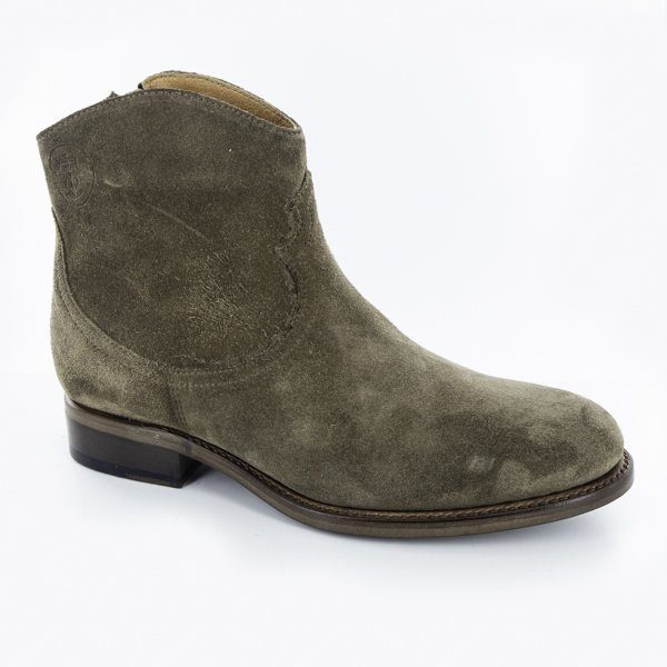 Bottine femme cuir velours Réf SEDEN