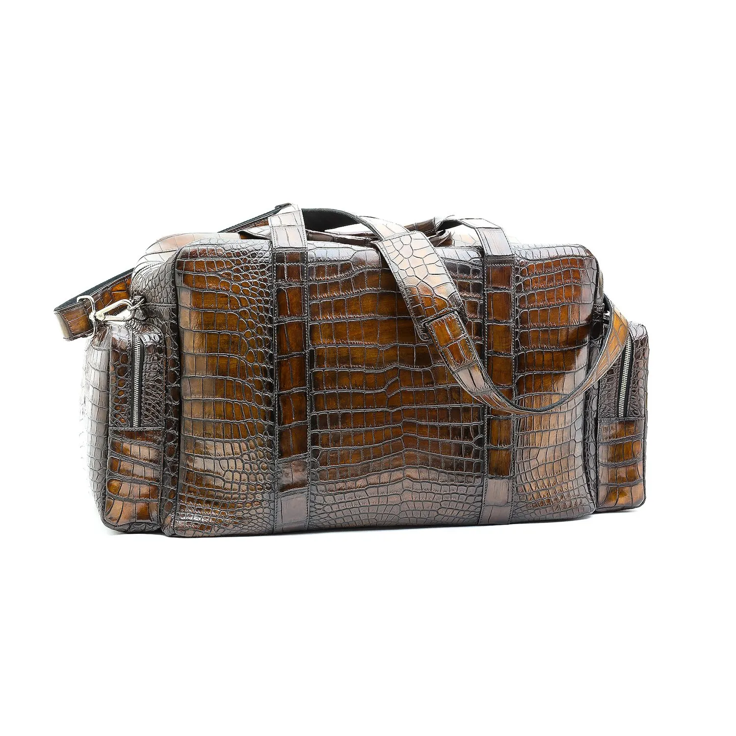 Sac de Voyage Tank en Crocodile – Image 8