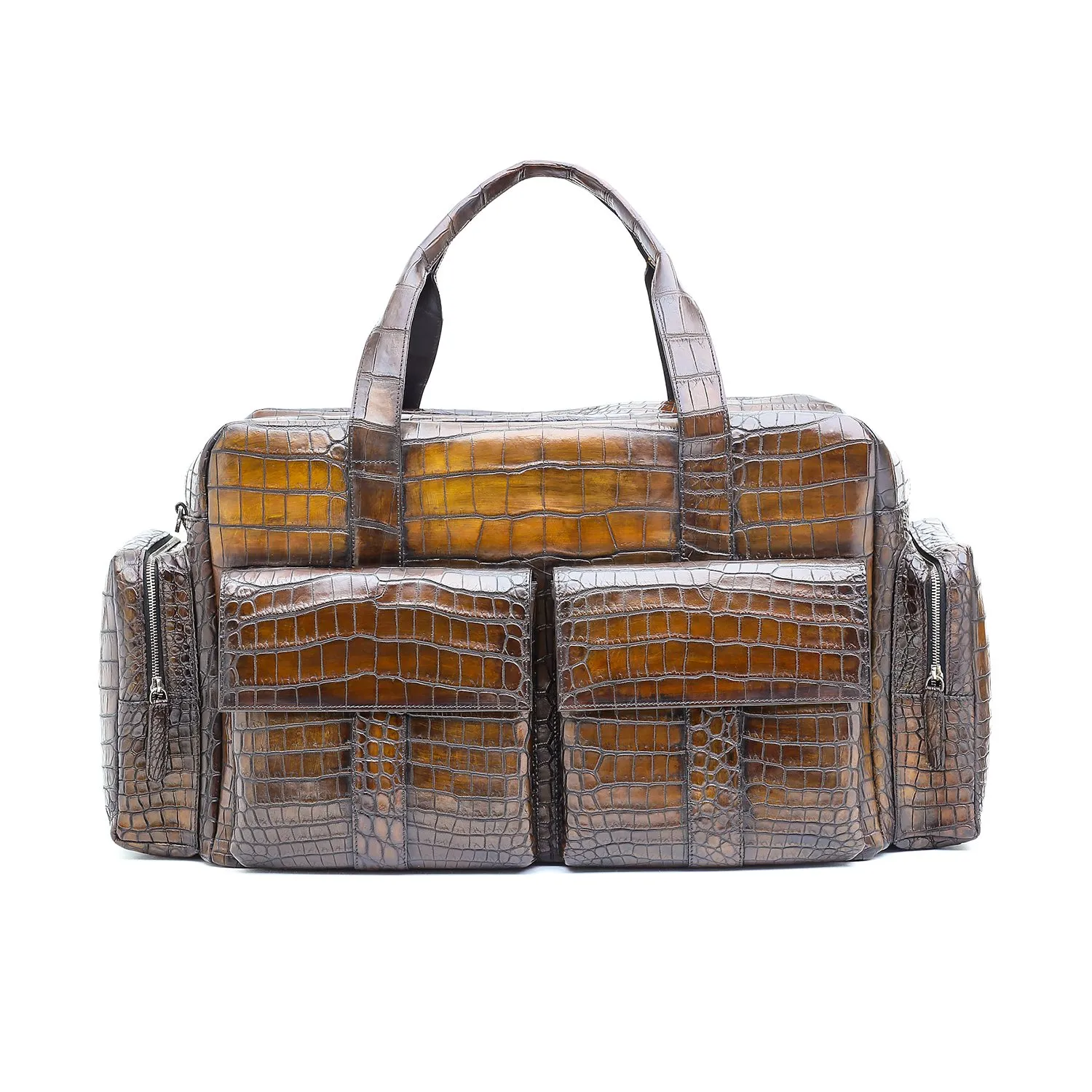 Sac de Voyage Tank en Crocodile – Image 2