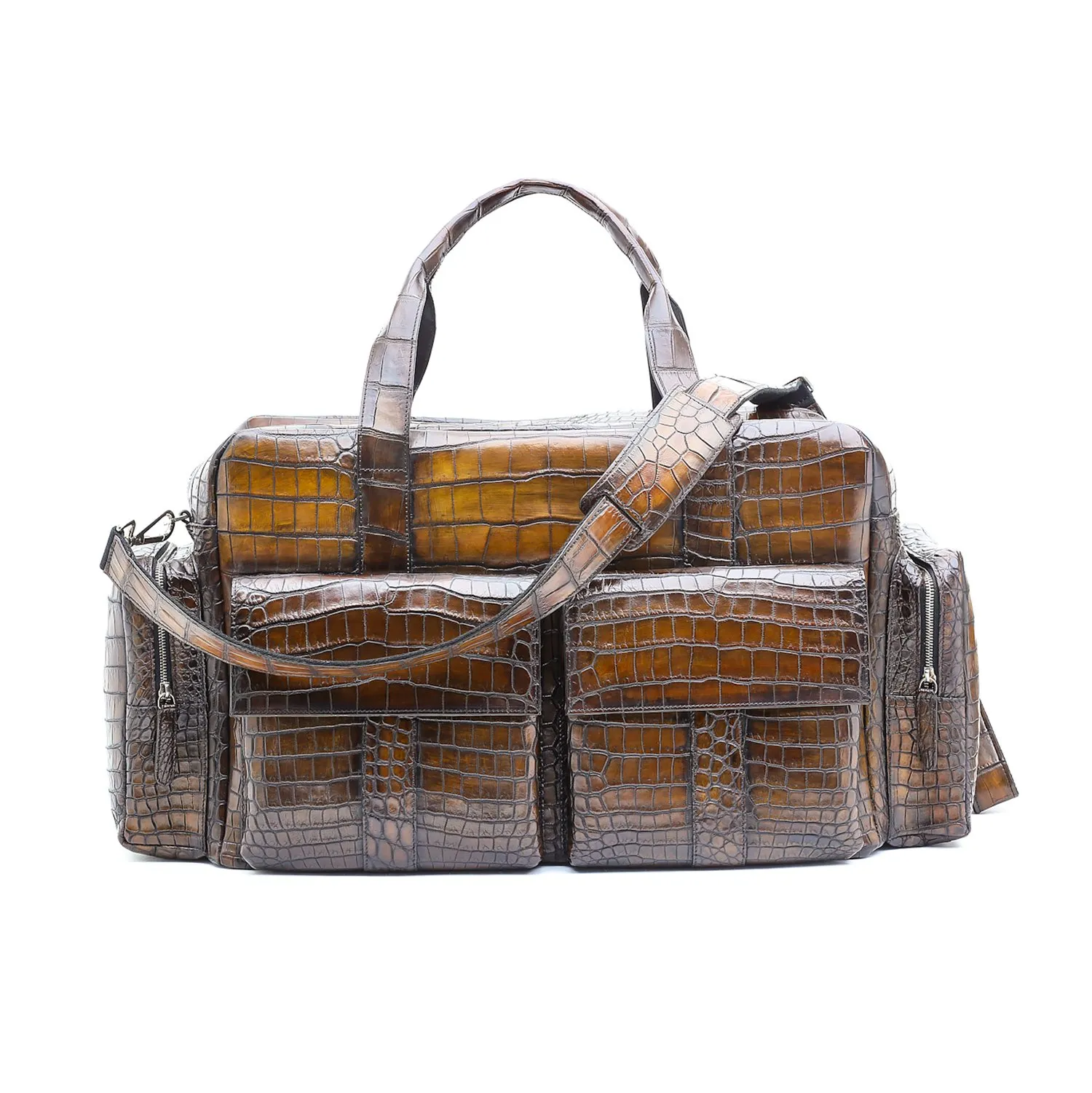 Sac de Voyage Tank en Crocodile