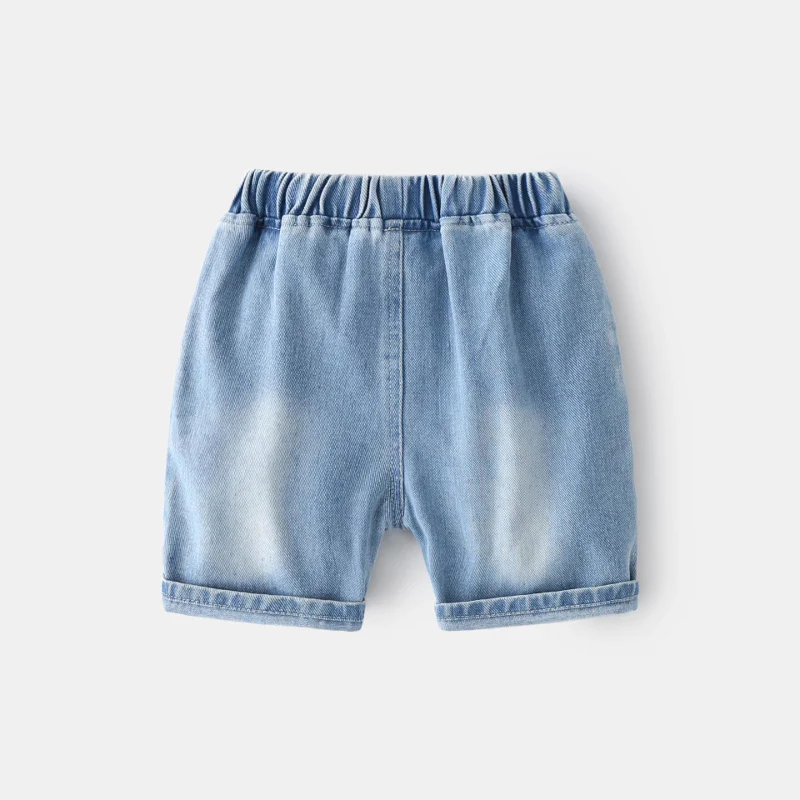 Short denim extra extensible garçon – Image 3