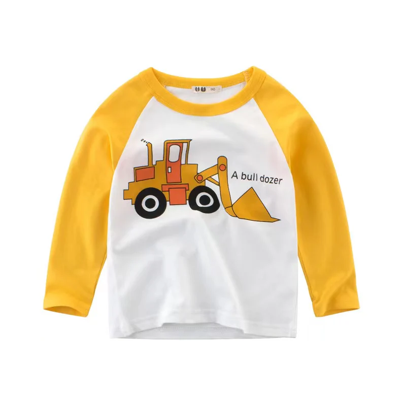 T-Shirt manches longues imprimé véhicules pour garçon – Image 4
