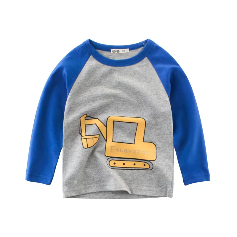 T-Shirt manches longues imprimé véhicules pour garçon – Image 5