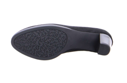 Escarpin à talon Cuir velours femme ARA ORLY Coloris noir – Image 3