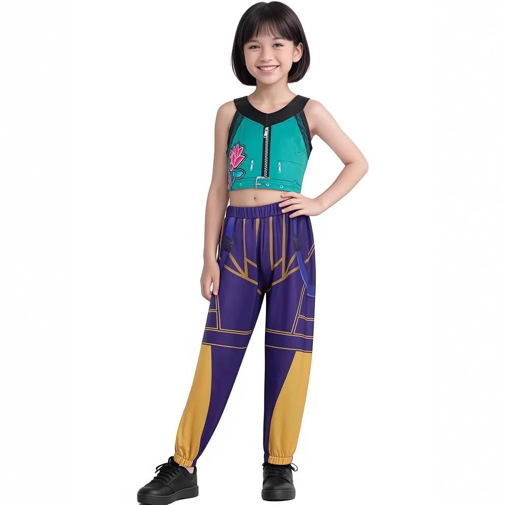 Déguisement Cosplay K-Pop Demon Hunters pour Fille – Costumes Rumi, Mira & Zoey, Halloween & Carnaval – Image 3